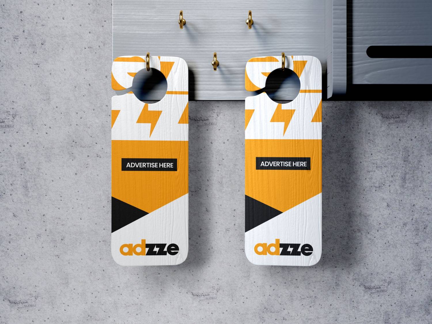 adzze's door hangers ads