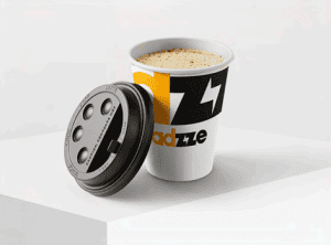 Creative advertisement idea: Coffee Sleave marketing as a cost-effective strategy to increase brand awareness.