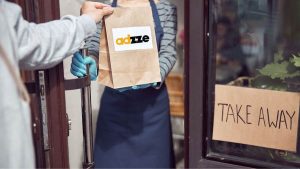 Restaurant Takeout Bag Advertising