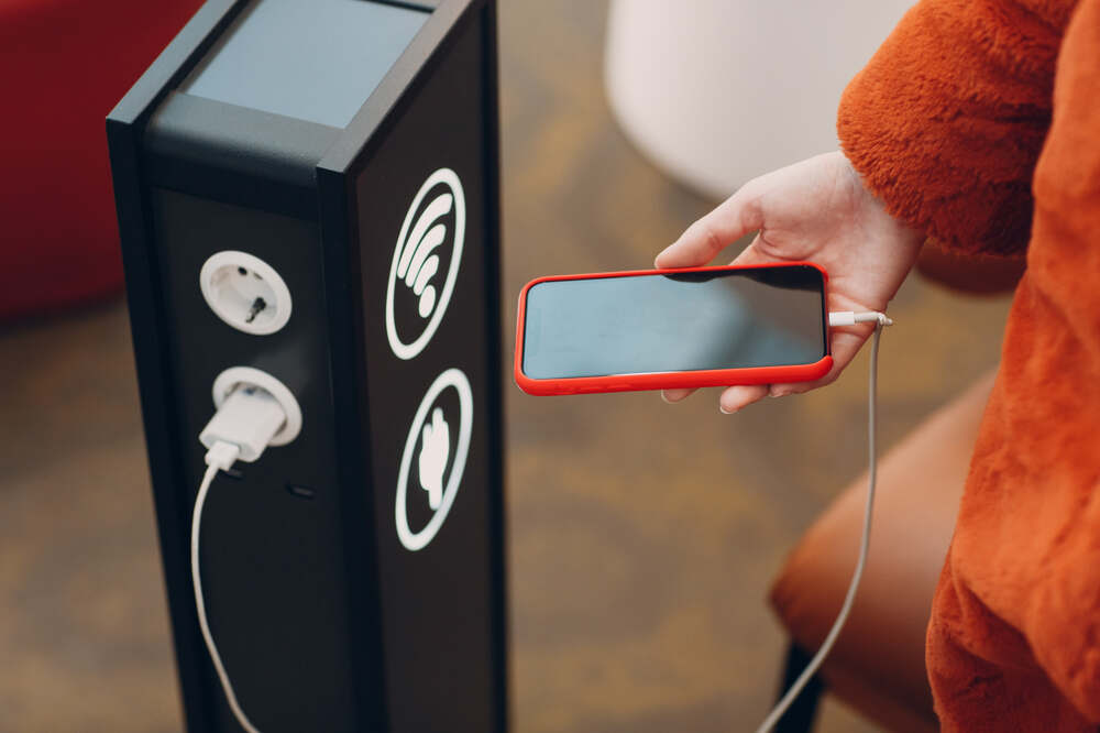 Commercial Phone Charging Stations