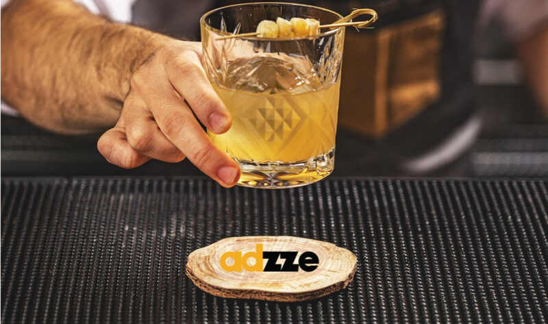 Creative Liquor Ads - Bar Coasters into Unique Marketing Tools