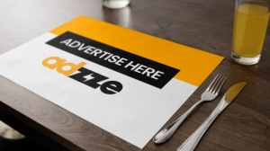 placemat advertising